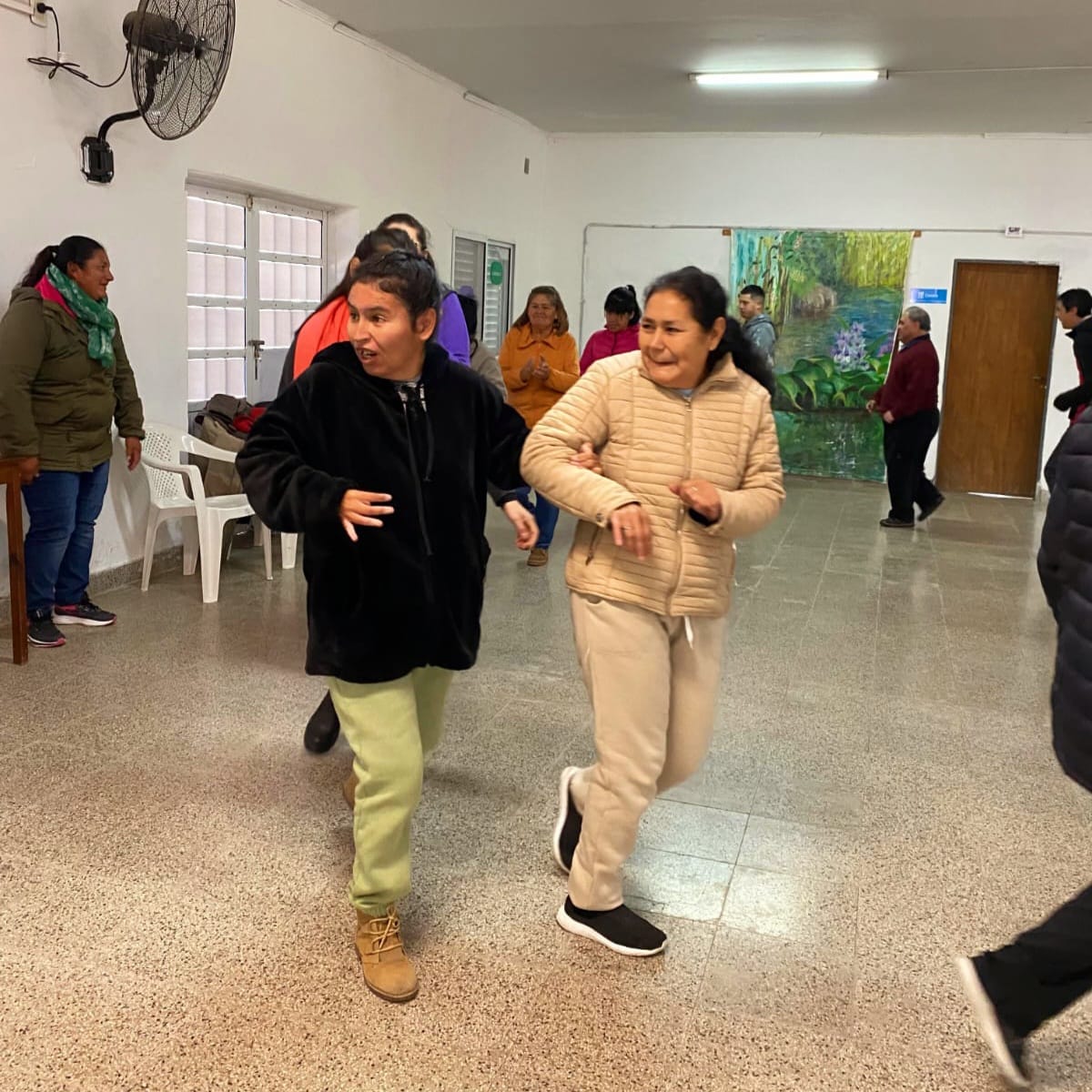 Con alegría festejaron cumpleaños en el Área de Discapacidad
